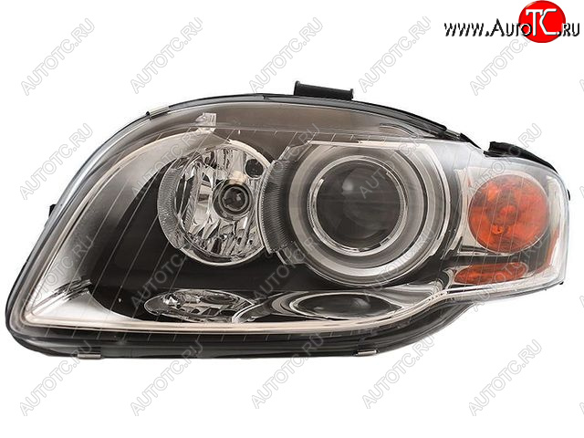 23 449 р. Левая фара (с электрокорректором, ксенон) DEPO Audi A4 B7 седан (2004-2008)  с доставкой в г. Майкоп