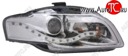 31 799 р. AUDI A4 ФАРА Л+П (КОМПЛЕКТ) ТЮНИНГ (DEVIL EYES) ЛИНЗОВАН БЕЗ КОРРЕКТОР (EAGLE EYES) ВНУТРИ ХРОМ EAGLE EYES ai0a405-004h-n  с доставкой в г. Майкоп