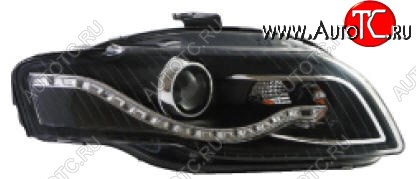 34 699 р. AUDI A4 ФАРА Л+П (КОМПЛЕКТ) ТЮНИНГ (DEVIL EYES) ЛИНЗОВАН БЕЗ КОРРЕКТОР (EAGLE EYES) ВНУТРИ ЧЕРН EAGLE EYES ai0a405-005b-n  с доставкой в г. Майкоп