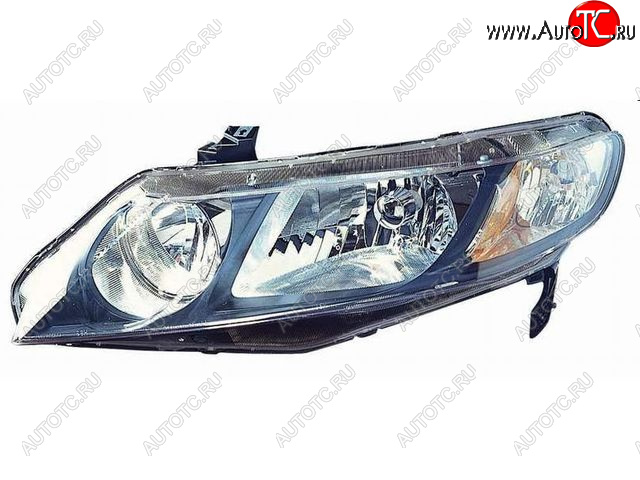 12 199 р. Левая фара (под корректор) Bodyparts Honda Civic FD седан дорестайлинг (2005-2008)  с доставкой в г. Майкоп