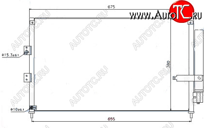 5 799 р. CIVIC КОНДЕНСАТОР КОНДИЦ (СЕДАН) (ХЭТЧБЭК) BODYPARTS hdcvc06-936  с доставкой в г. Майкоп