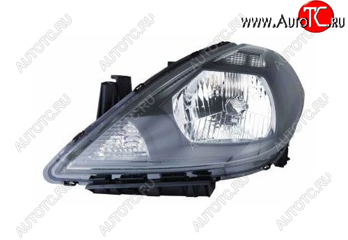 6 599 р. Левая фара (под корректор) DEPO Nissan Tiida 1 хэтчбэк C11 дорестайлинг, Япония (2004-2007)  с доставкой в г. Майкоп