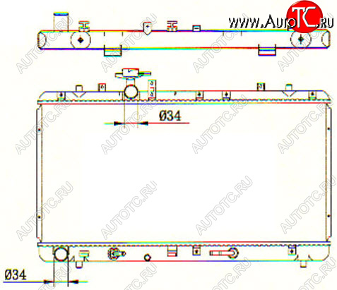 6 549 р. SX-4 РАДИАТОР ОХЛАЖДЕН 1.5 1.6 AT BODYPARTS szsx406-912  с доставкой в г. Майкоп