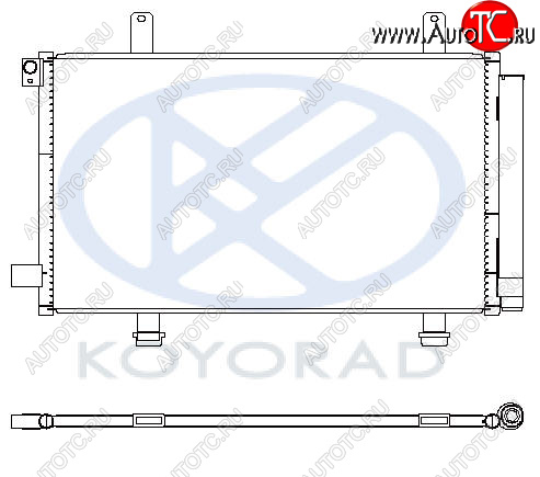 10 249 р. SX-4 КОНДЕНСАТОР КОНДИЦ (см.каталог) KOYORAD szsx406-932  с доставкой в г. Майкоп