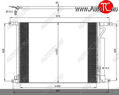 6 899 р. AVEO КОНДЕНСАТОР КОНДИЦ (см.каталог) (СЕДАН) (ХЭТЧБЭК) BODYPARTS cvave08-931  с доставкой в г. Майкоп