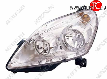 12 249 р. Левая фара (с электрокорректором) BodyParts  Opel Zafira  В (2007-2015) рестайлинг  с доставкой в г. Майкоп