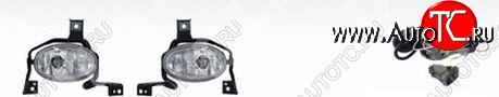 3 799 р. CR-V ФАРА ПРОТИВОТУМ Л+П (КОМПЛЕКТ) С ПРОВОДК , КНОПКОЙ DLAA hdcrv10-072-n  с доставкой в г. Майкоп