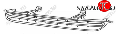 3 289 р. PRELUDE РЕШЕТКА РАДИАТОРА (Тайвань) ЧЕРН BODYPARTS hdpld97-100b  с доставкой в г. Майкоп