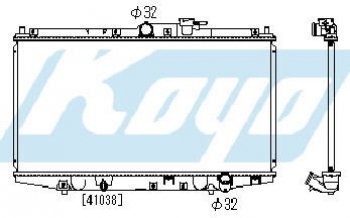10 599 р. ACCORD (СDPRELUDE 97-) РАДИАТОР ОХЛАЖДЕН MT 2.2 (1 ряд) АЛЮМИН BODYPARTS hdacr94-912a  с доставкой в г. Майкоп. Увеличить фотографию 1