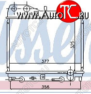 3 289 р. JAZZ (FIT) РАДИАТОР ОХЛАЖДЕН (см.каталог) BODYPARTS hdjaz01-911  с доставкой в г. Майкоп