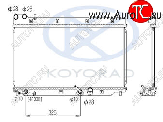 7 349 р. JAZZ {FIT} РАДИАТОР ОХЛАЖДЕН (KOYO) AT KOYORAD hdjaz01-912  с доставкой в г. Майкоп