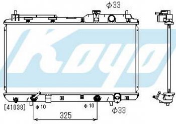 5 799 р. CR-V РАДИАТОР ОХЛАЖДЕН AT 2 (1 ряд) АЛЮМИН (KOYO) KOYORAD hdcrv96-912  с доставкой в г. Майкоп. Увеличить фотографию 1