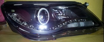 38 649 р. TIGUAN ФАРА Л+П (КОМПЛЕКТ) ТЮНИНГ ЛИНЗОВАН (DEVIL EYES) С СВЕТЯЩ ОБОДК БЕЗ КОРРЕКТОР (EAGLE EYES) ВНУТРИ ЧЕРН EAGLE EYES vwtgn07-000b-n  с доставкой в г. Майкоп. Увеличить фотографию 1
