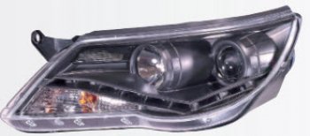 39 949 р. TIGUAN {с DRL (дневн. ходов огни)} ФАРА Л+П (КОМПЛЕКТ) ТЮНИНГ ЛИНЗОВАН (DEVIL EYES) С СВЕТЯЩ ОБОДК (SONAR) ВНУТРИ ЧЕРН SONAR vwtgn07-004b-n  с доставкой в г. Майкоп. Увеличить фотографию 1