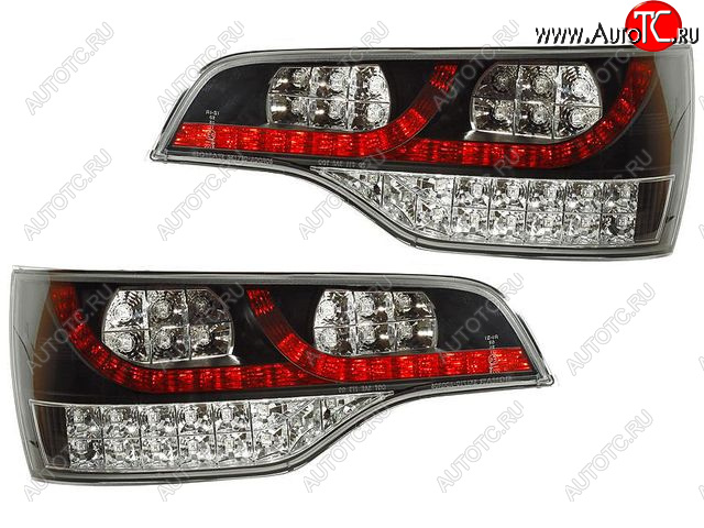 38 999 р. AUDI Q7 ФОНАРЬ ЗАДН ВНЕШН Л+П (КОМПЛЕКТ) ТЮНИНГ С ДИОД ПРОЗРАЧ (SONAR) ВНУТРИ ЧЕРН-ХРОМ SONAR ai0q706-740bh-n  с доставкой в г. Майкоп