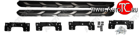 15 599 р. AUDI Q7 ПОРОГ-ПОДНОЖКА Л+П (КОМПЛЕКТ) АЛЮМИН BODYPARTS ai0q715-4a0a-n  с доставкой в г. Майкоп