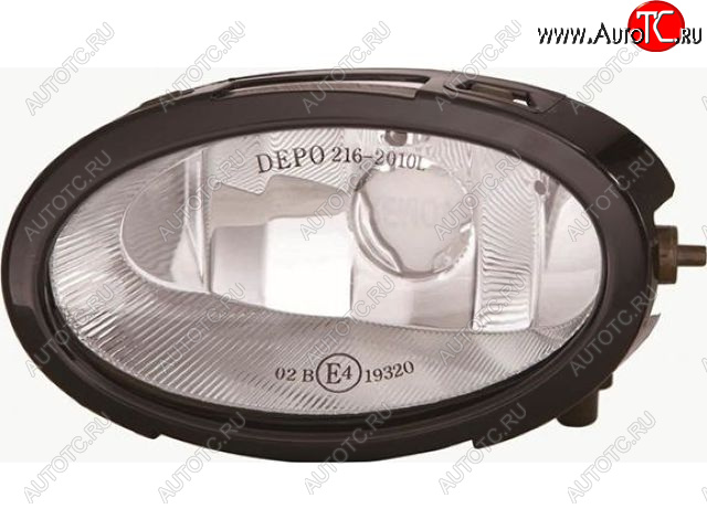 4 199 р. Противотуманная фара левая DEPO Mazda 3/Axela BK дорестайлинг, хэтчбэк (2003-2006)  с доставкой в г. Майкоп