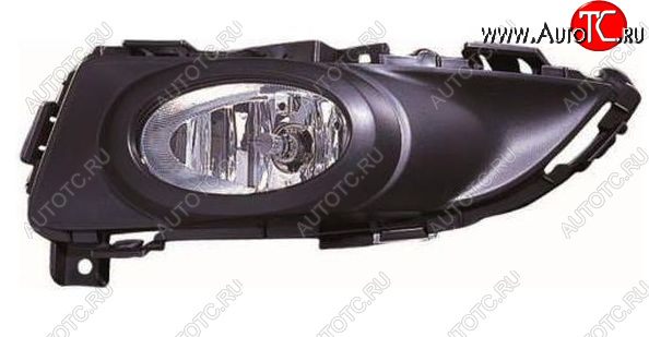 3 299 р. Противотуманная фара левая DEPO  Mazda 3/Axela  BK (2003-2006) дорестайлинг седан (с рамкой)  с доставкой в г. Майкоп