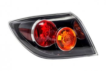 Левый фонарь DEPO Mazda 3/Axela  BK (2003-2006) дорестайлинг, хэтчбэк