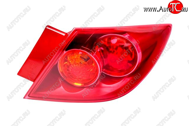 3 199 р. Правый фонарь DEPO  Mazda 3/Axela  BK (2003-2006) дорестайлинг, хэтчбэк  с доставкой в г. Майкоп