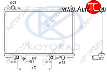 7 199 р. DEMIO {Mazda 2 02-06Verisa 02-} РАДИАТОР ОХЛАЖДЕН AT (KOYO) KOYORAD mzdem02-910  с доставкой в г. Майкоп