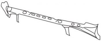 5 549 р. VITARA УСИЛИТЕЛЬ БАМПЕРА ЗАДН (3 дв) (Тайвань) API szvit88-700  с доставкой в г. Майкоп. Увеличить фотографию 1