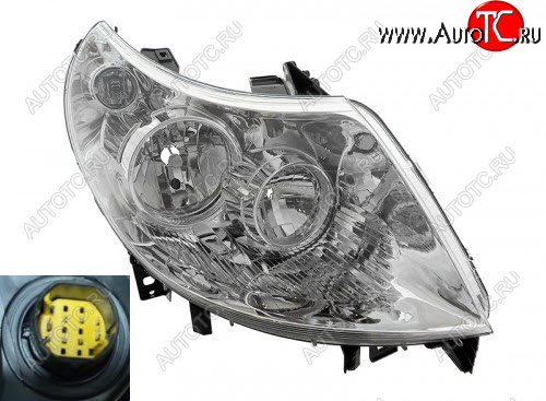 10 999 р. Правая фара (c электрокорректором) DEPO  Peugeot Boxer  250 (2006-2014)  с доставкой в г. Майкоп