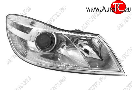 12 249 р. Правая фара (c электрокорректором) DEPO  Skoda Octavia  A5 (2008-2013) лифтбэк рестайлинг  с доставкой в г. Майкоп