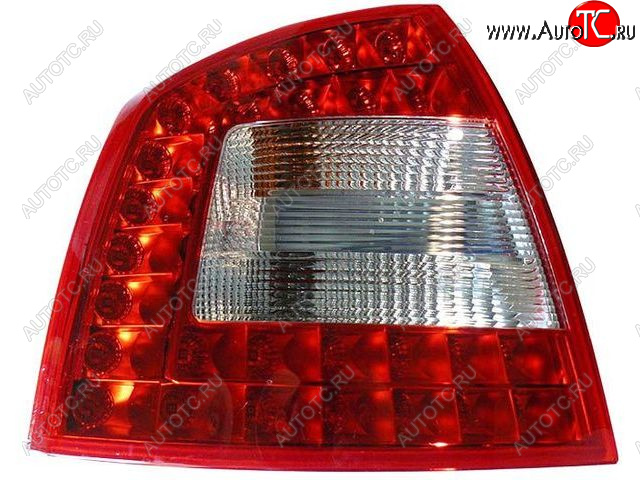 8 199 р. Левый фонарь (диодная) DEPO  Skoda Octavia  A5 (2008-2013) лифтбэк рестайлинг  с доставкой в г. Майкоп