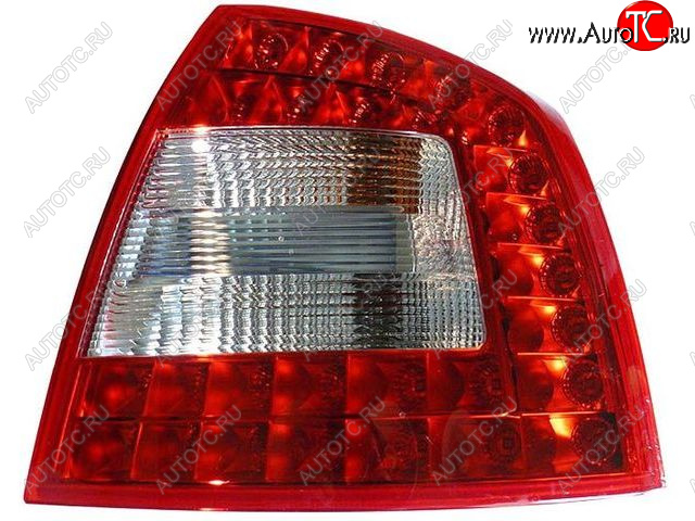 8 199 р. Правый фонарь (диодный) DEPO  Skoda Octavia  A5 (2008-2013) лифтбэк рестайлинг  с доставкой в г. Майкоп