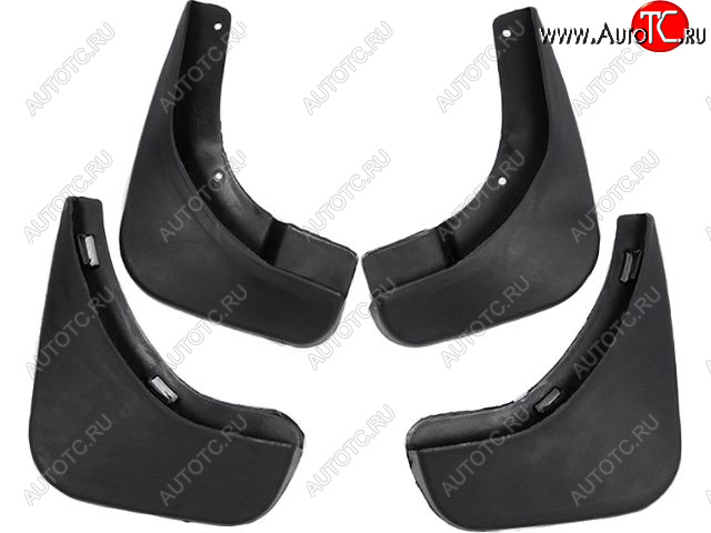 499 р. OCTAVIA БРЫЗГОВИК ПЕРЕДН КРЫЛА Л+П (КОМПЛЕКТ) + ЗАДН (4 шт) (Китай) BODYPARTS sdoct08-310-n  с доставкой в г. Майкоп