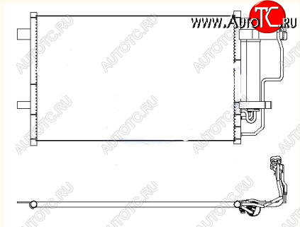 3 799 р. 3 КОНДЕНСАТОР КОНДИЦ BODYPARTS mzx0309-931  с доставкой в г. Майкоп