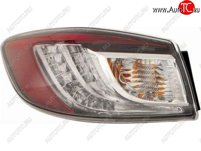 5 849 р. Левый фонарь (диодный) DEPO Mazda 3/Axela BL дорестайлинг седан (2009-2011)  с доставкой в г. Майкоп