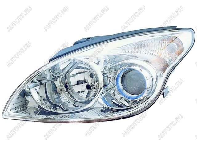 9 549 р. Левая фара (под корректор) DEPO Hyundai I30 FD хэтчбек дорестайлинг (2007-2010)  с доставкой в г. Майкоп