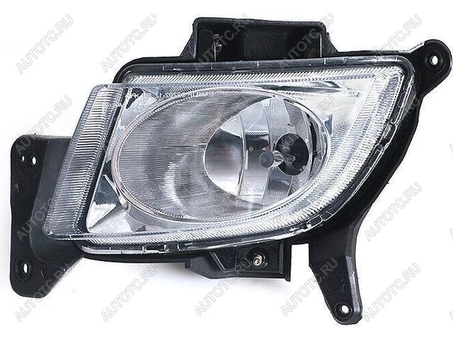 1 839 р. Противотуманная фара левая DEPO  Hyundai I30  FD (2007-2010) универсал дорестайлинг, хэтчбек дорестайлинг  с доставкой в г. Майкоп