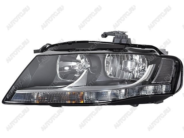 13 999 р. Левая фара (c электрокорректором) DEPO  Audi A4  B8 (2007-2011) дорестайлинг, седан  с доставкой в г. Майкоп