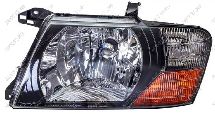 10 699 р. Левая фара (под корректор) DEPO  Mitsubishi Pajero  3 V60 (1999-2003) дорестайлинг  с доставкой в г. Майкоп