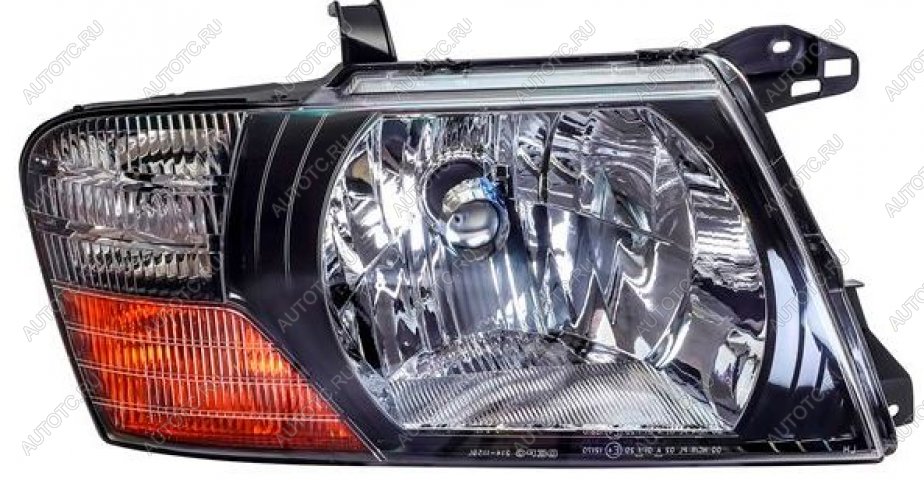 10 699 р. Правая фара (под корректор) DEPO  Mitsubishi Pajero  3 V60 (1999-2003) дорестайлинг  с доставкой в г. Майкоп