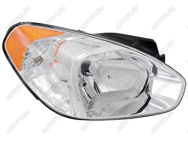 5 749 р. Правая фара DEPO Hyundai Verna 2 MC седан (2005-2011)  с доставкой в г. Майкоп