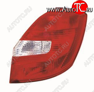 0 р. Правый фонарь DEPO Skoda Fabia Mk2 хэтчбэк дорестайлинг (2007-2010)  с доставкой в г. Майкоп