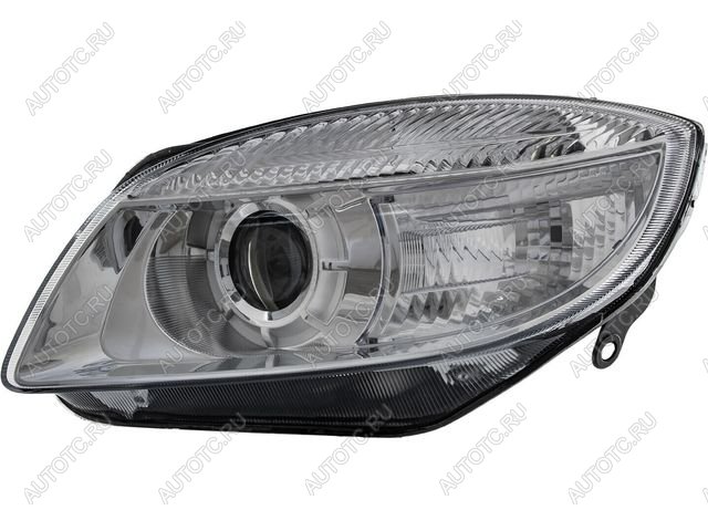 12 699 р. Левая фара (с электрокорректором, линзован) BodyParts Skoda Fabia Mk2 хэтчбэк дорестайлинг (2007-2010)  с доставкой в г. Майкоп