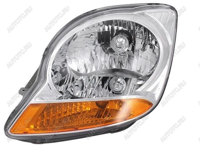 6 449 р. Левая фара (под корректор) DEPO  Chevrolet Spark  M200,250 (2005-2010)  с доставкой в г. Майкоп
