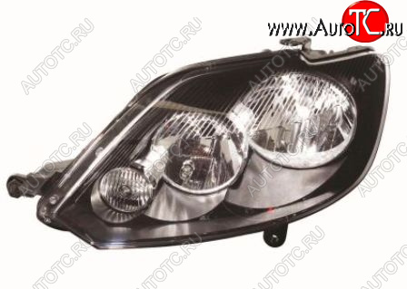 10 999 р. Левая фара (c электрокорректором) DEPO  Volkswagen Golf Plus  6 (2009-2014)  с доставкой в г. Майкоп