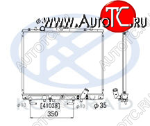 8 399 р. PAJERO SPORT {4D56+USA} РАДИАТОР ОХЛАЖДЕН AT 2.5 2.7 (турбодизель) (KOYO) KOYORAD mbpas97-914  с доставкой в г. Майкоп