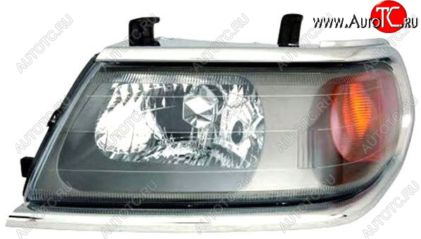 11 249 р. Левая фара (под корректор) BodyParts  Mitsubishi Pajero Sport  PA (1996-2004) дорестайлинг  с доставкой в г. Майкоп