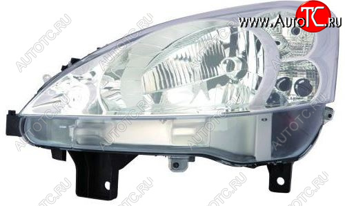 9 549 р. Левая фара (c электрокорректором) DEPO  Peugeot Partner  Tepee (2008-2012)  с доставкой в г. Майкоп