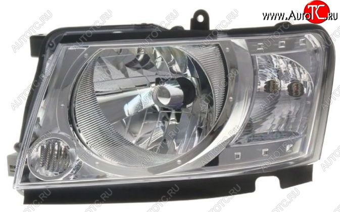 8 949 р. Левая фара (без корректора) BodyParts  Nissan Patrol  5 (2004-2010) Y61 2-ой рестайлинг  с доставкой в г. Майкоп