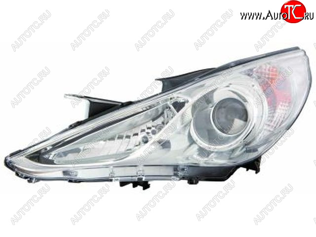 13 199 р. Левая фара (ксенон, под корректор) DEPO Hyundai Sonata YF (2009-2014)  с доставкой в г. Майкоп