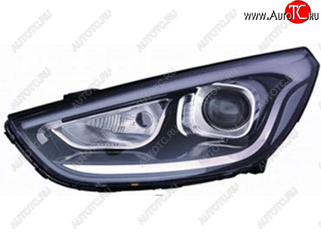 29 499 р. IX35 ФАРА ЛЕВ ЛИНЗОВАН ПКОРРЕКТОР , ДИОД , ВНУТРИ ЧЕРН (DEPO) DEPO hnx3513-000-l  с доставкой в г. Майкоп
