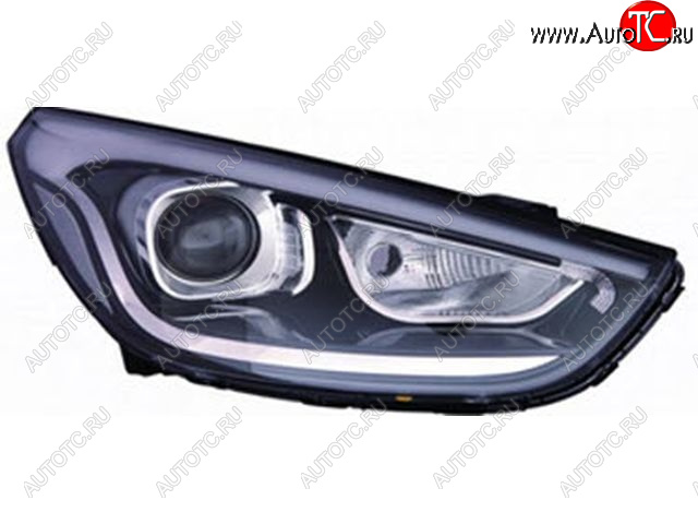 28 699 р. Правая фара (под корректор, диодная) DEPO Hyundai IX35 LM рестайлинг (2013-2018)  с доставкой в г. Майкоп